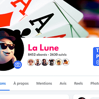 2 Avatar Standard "La lune" – Fichier PNG prêt à l’emploi