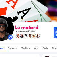 2 Avatar Standard "Le Motard" – Fichier PNG prêt à l’emploi