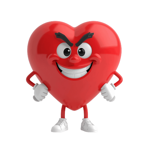 21 Avatar Standard « Coeur » – Fichier PNG prêt à l’emploi