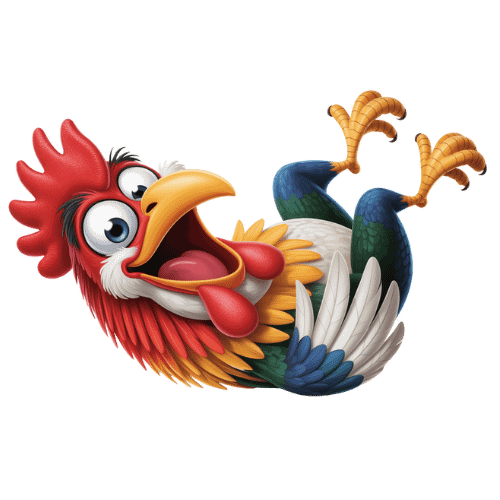 Coq qui rigole Avatar Standard « Le Coq » – Fichier PNG avec Fond Transparent