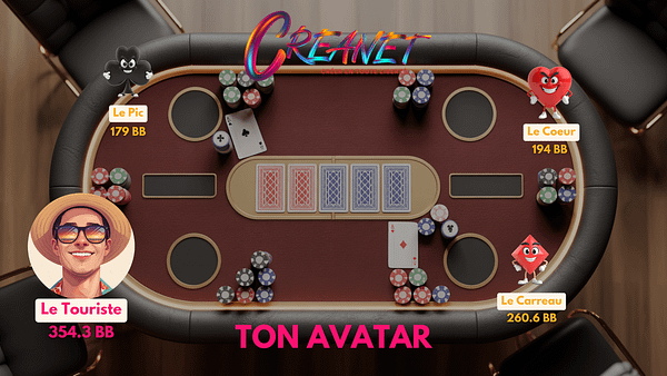 1 Avatar Standard "Le Touriste" – Fichier PNG prêt à l’emploi