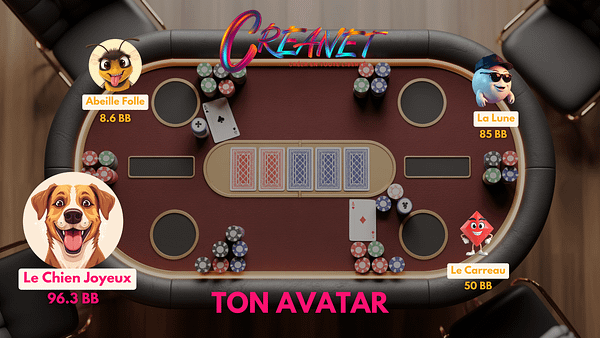 1 Avatar Standard "Chien Joyeux" – Fichier PNG prêt à l’emploi