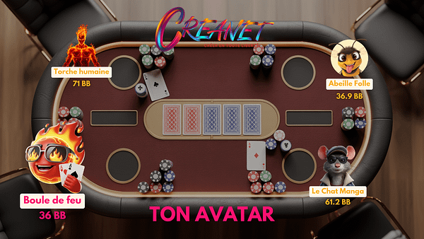 1 Avatar Standard "Boule de feu" – Fichier PNG prêt à l’emploi