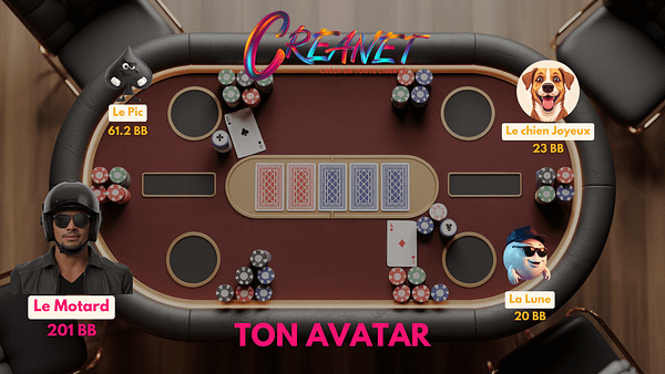 1 Avatar Standard "Le Motard" – Fichier PNG prêt à l’emploi