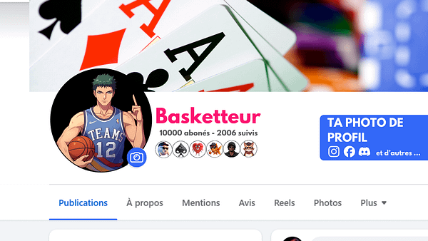 2 Avatar Standard "Basketteur Manga" – Fichier PNG prêt à l’emploi
