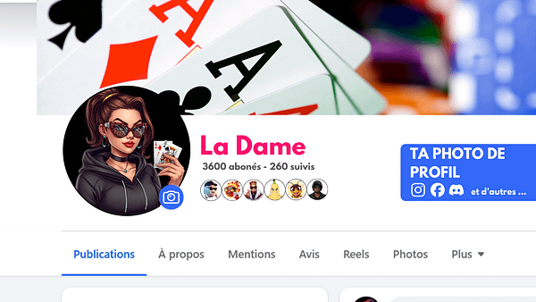 2 Avatar Standard "La Dame" – Fichier PNG prêt à l’emploi