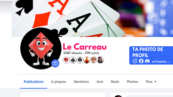 2 Avatar Standard « Le Carreau » – Fichier PNG prêt à l’emploi