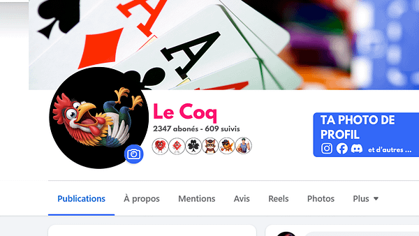 2 Avatar Standard « Le Coq » – Fichier PNG avec Fond Transparent